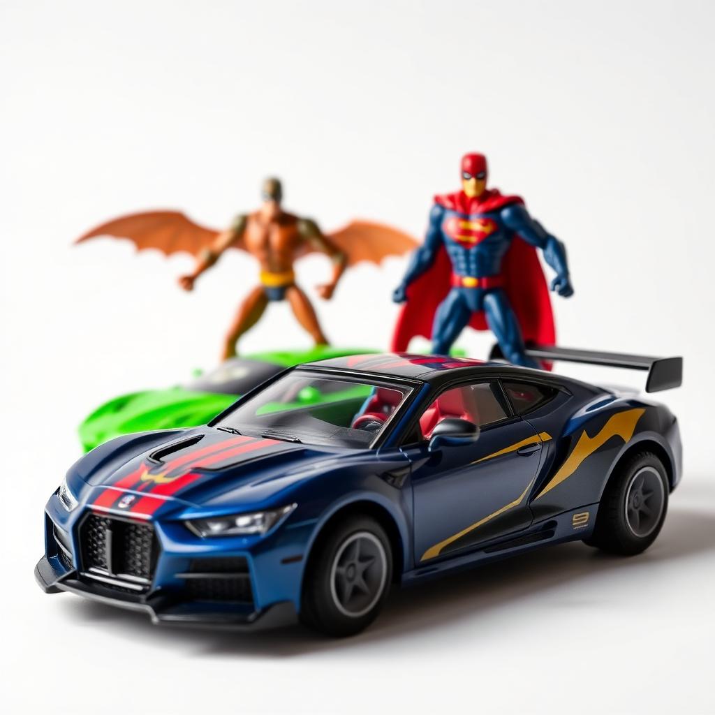 Action Hero Figure & Car Combo